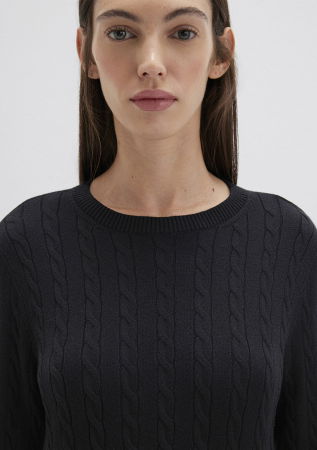 Mavi Pulover Negru  Femei [4]