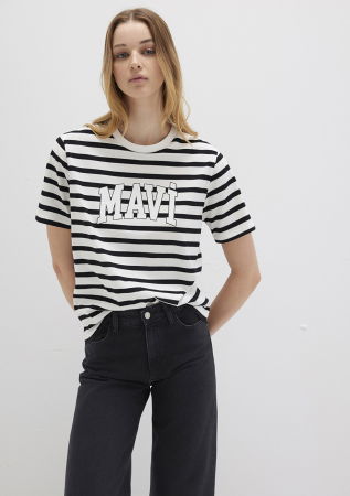 FEMEI - Tricou Alb Regular Femei