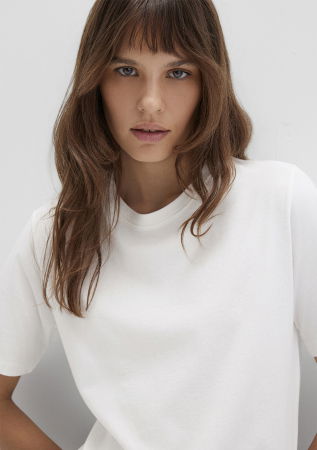 IMBRACAMINTE - Mavi Tricou Alb Regular Femei