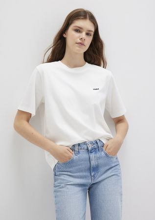 FEMEI - Tricou Alb Regular Femei