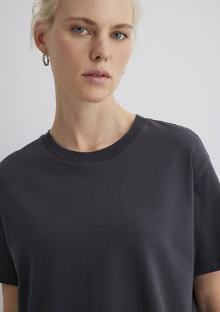 Tricouri si Topuri - Mavi Tricou Gri Inchis  Femei