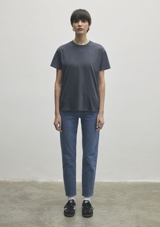 Tricouri si Topuri - Mavi Tricou Gri Inchis  Femei