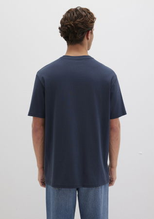 BARBATI - Tricou Navy Loose Barbati