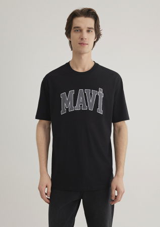 BARBATI - Mavi Tricou Negru  Barbati