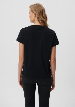 FEMEI - Mavi Tricou Negru Regular Femei