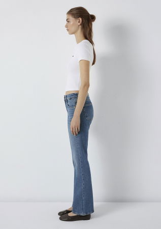 FEMEI - Mavi Tricou Alb  Femei