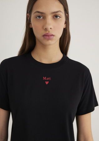 FEMEI - Mavi Tricou Negru  Femei