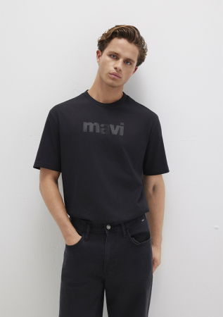 IMBRACAMINTE - Mavi Tricou Negru Loose Barbati