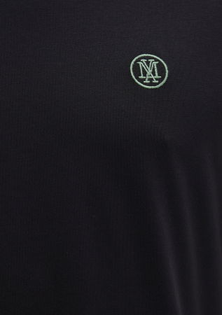 Mavi Tricou Negru Loose Barbati [6]