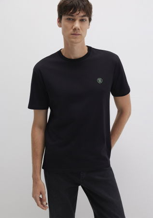 IMBRACAMINTE - Mavi Tricou Negru Loose Barbati