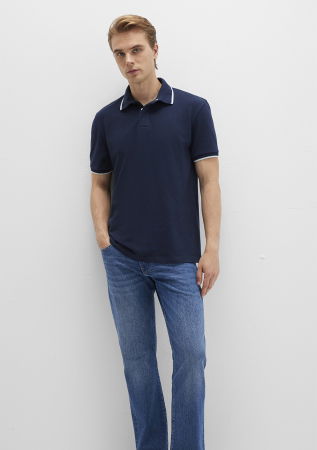 Tricouri si Polo - Mavi Tricou Polo Navy  Barbati