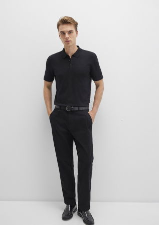 IMBRACAMINTE - Mavi Tricou Polo Negru  Barbati