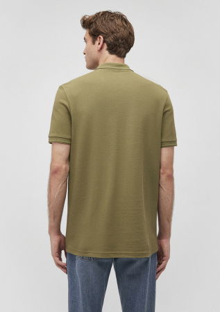 Mavi Tricou Polo Verde Masliniu Slim Barbati [3]