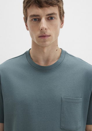 BARBATI - Mavi Tricou Verde Loose Barbati