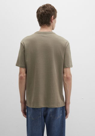 Mavi Tricou Bej Loose Barbati [5]