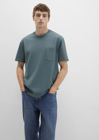 BARBATI - Mavi Tricou Verde Loose Barbati