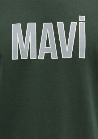Mavi Tricou Verde Regular Barbati [5]