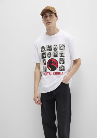 BARBATI - Mavi Tricou Alb  Barbati