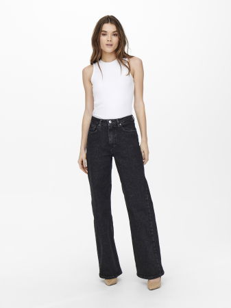 Wide Leg - Only Джинсы Black Denim JUICY Wide