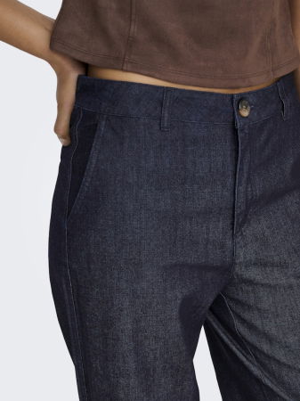 ONLY Женские Джинсы Dark Blue Denim Ashby Straight