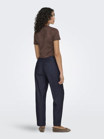 ONLY Женские Джинсы Dark Blue Denim Ashby Straight