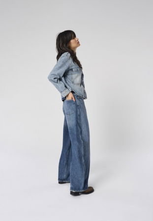 JEANS - Only Blugi Navy TAYLOR Barrel Femei