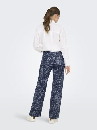 Wide Leg - Only Blugi Navy EVITA Wide Femei