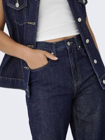 Wide Leg - Only Джинсы Dark Blue Denim LINEA Wide