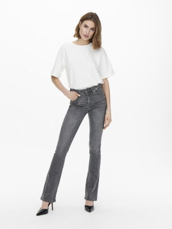 Bootcut - ONLY Женские Джинсы Grey Denim Blush Flared