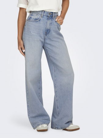 FEMEI - Only Blugi Albastri Deschisi HOPE Wide Femei