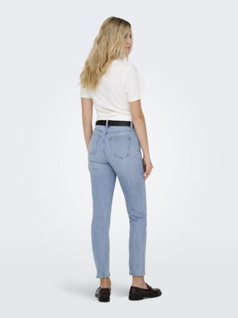 JEANS - Only Blugi Albastri EMILY Straight Femei