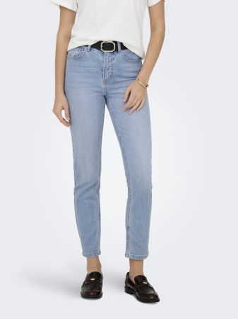 JEANS - Only Blugi Albastri EMILY Straight Femei