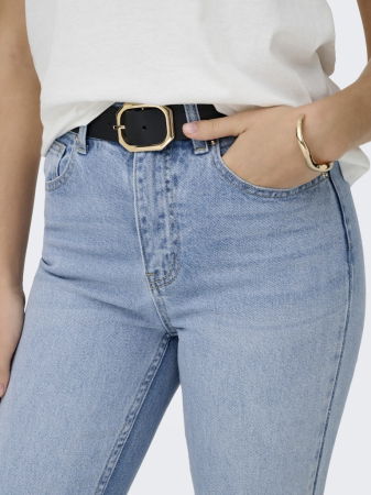 JEANS - Only Blugi Albastri EMILY Straight Femei