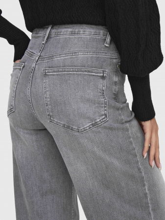 Only Женские Джинсы Светло-Серые Madison Wide [3]