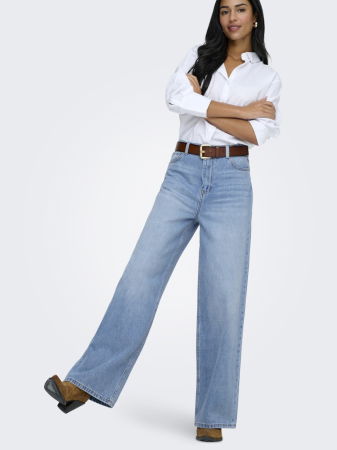 Wide Leg - Женские Джинсы Светло-Синие SKYLAR Wide Leg