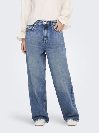 Baggy - Only Blugi Albastri AMBER Baggy Femei