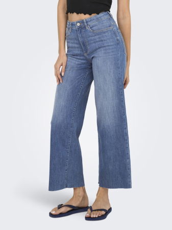 ЖЕНЩИНЫ - ONLY Женские Джинсы Medium Blue Denim Bottom Cropped