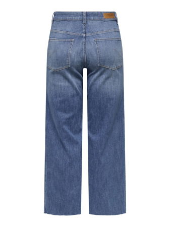 ONLY Blugi Medium Blue Denim Bottom Cropped Femei [5]