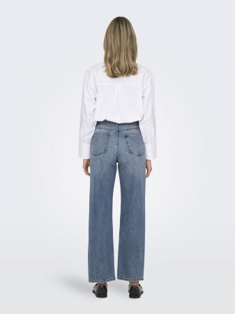 ЖЕНЩИНЫ - Only Джинсы Medium Blue Denim Bottom Straight