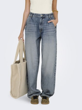 Only Blugi Albastri Deschisi GIA Baggy Femei [2]