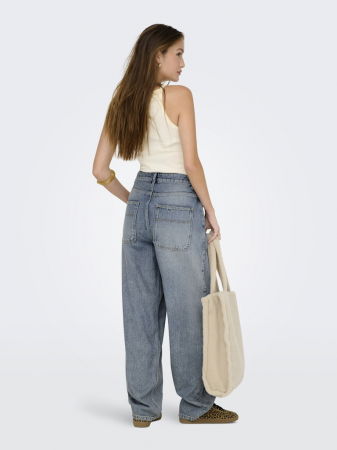 Only Blugi Albastri Deschisi GIA Baggy Femei [3]