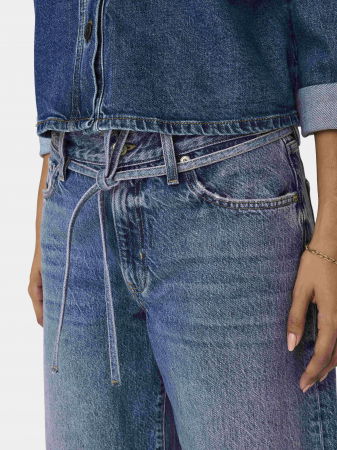 Baggy - Only Женские Джинсы Синие GIANNA Straight