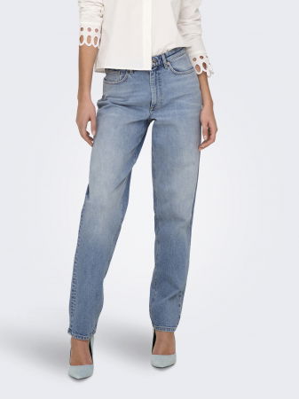 JEANS - Only Blugi Albastri Deschisi JUICY Mom Femei