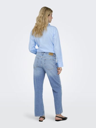 JEANS - Only Blugi Albastri MURPHY Straight Femei