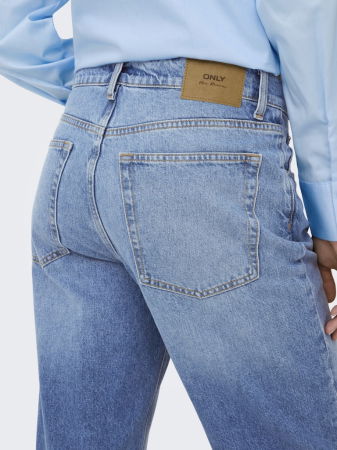 JEANS - Only Blugi Albastri MURPHY Straight Femei
