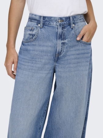 FEMEI - ONLY Blugi Medium Blue Denim Taylor Barrel Femei
