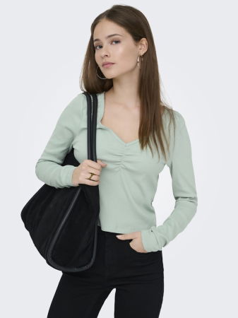 FEMEI - Only Bluza Mint Regular Femei