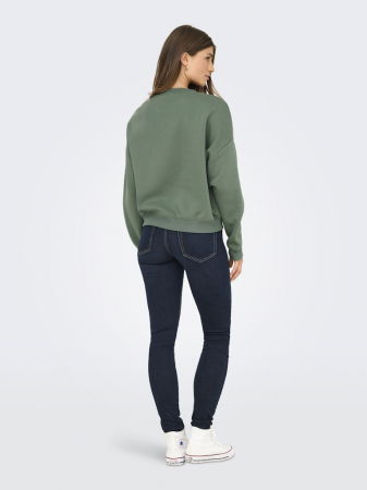 Hanorace - Only Bluza Verde  Femei