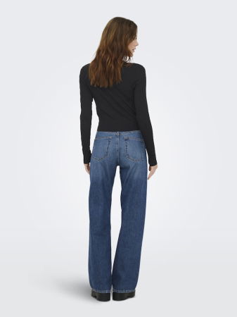 FEMEI - Only Bluza Neagra Regular Femei