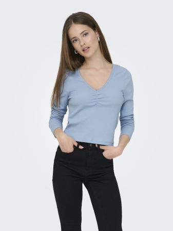 FEMEI - Only Bluza Albastra Regular Femei